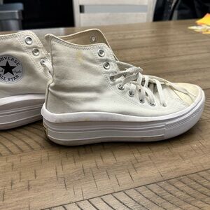 Converse Women's High-Top Sneakers - Off-White